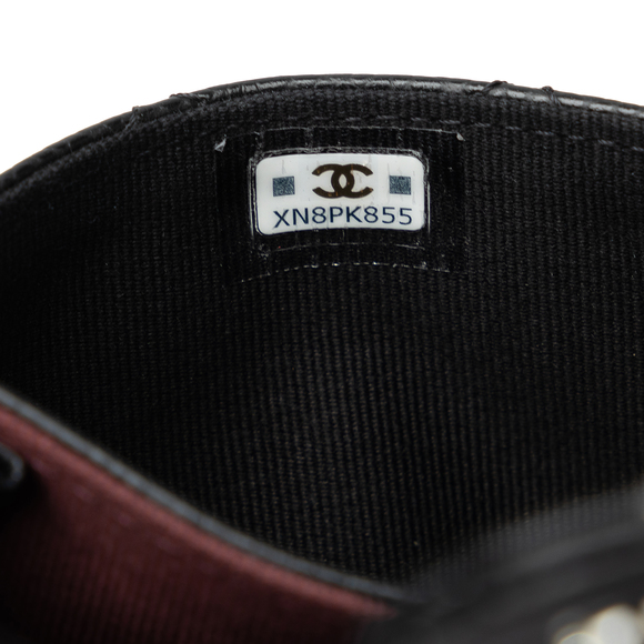 CHANEL Caviar Leather Card Holder - Picture 8 of 10